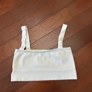 Urban Outfitters - Out From Under grey Ribbed Crop Top | Size SP